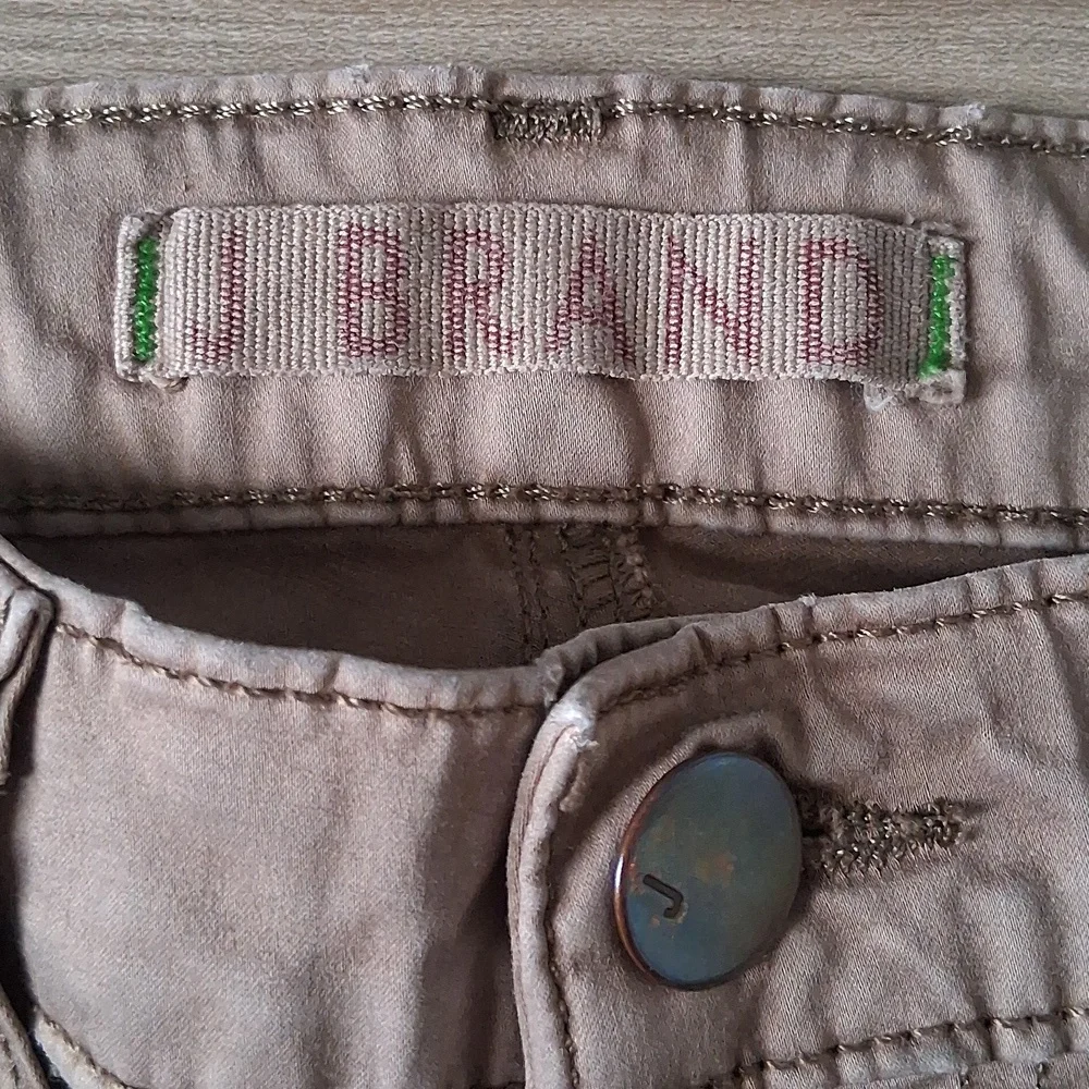 J Brand Women's Stylish Skinny Taupe Pants 117965 Size 25 - Picture 4 of 10